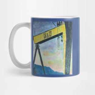 Samson and Goliath, Belfast, cranes Mug